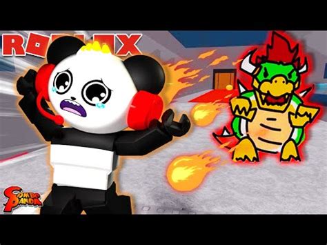 Bowsers After Me!! Red Plumber Adventure Obby Part 2!